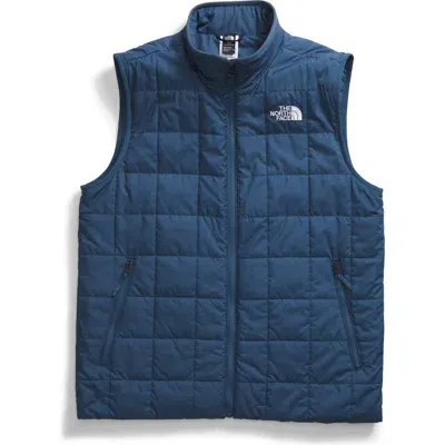 The North Face Junction Heatseeker Eco Vest In Shady Blue