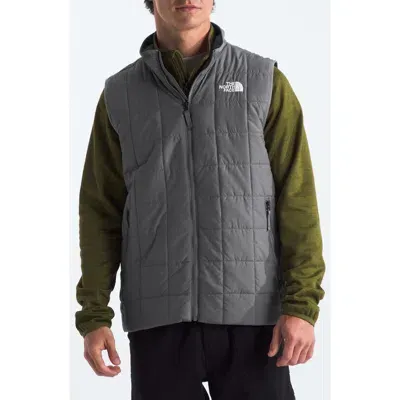 The North Face Junction Heatseeker Eco Vest In Smoked Pearl