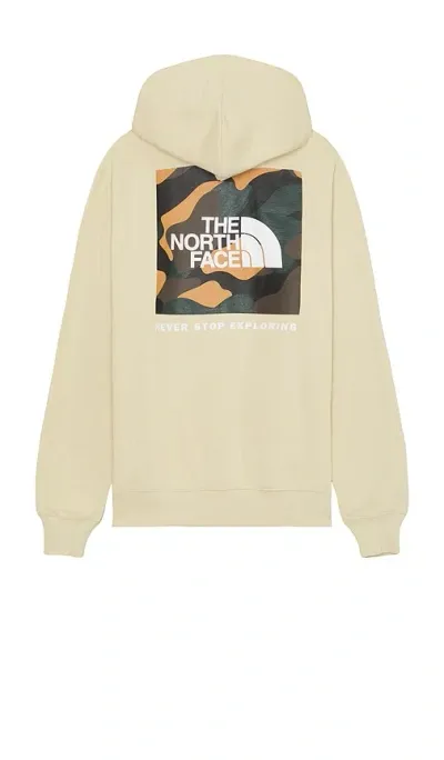 The North Face Men's Box Nse Pullover Hoodie In Gravel