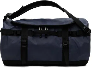 The North Face Navy Base Camp S Duffle Bag In Summit Navy/blck 4y2