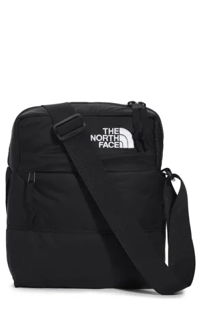 The North Face Nuptse Insulated Crossbody In Tnf Black