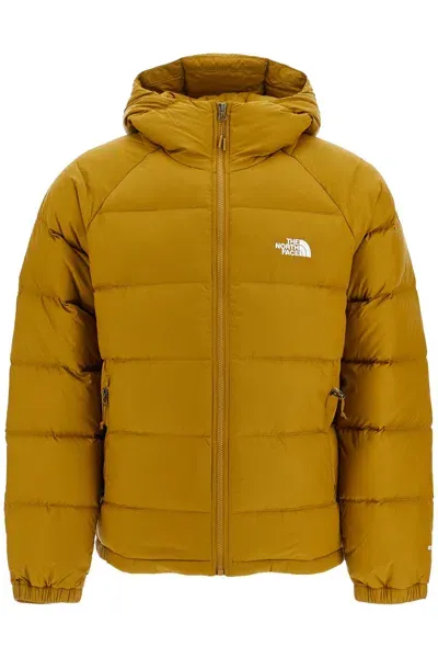 The North Face Piumino Con Cappuccio Hydrenalite In Khaki