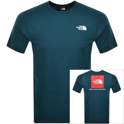 The North Face Redbox T Shirt Blue