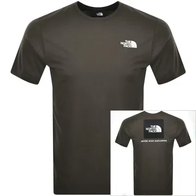 The North Face Redbox T Shirt Brown