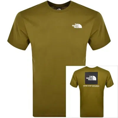 The North Face Redbox T Shirt Green