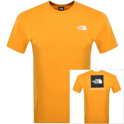 The North Face Redbox T Shirt Yellow