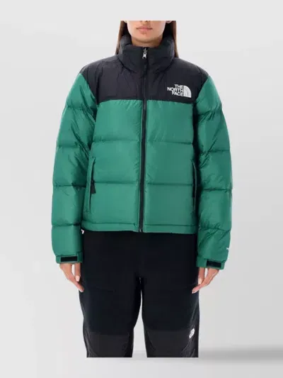 The North Face Retro Nuptse Jacket 1996 Block Design In Black