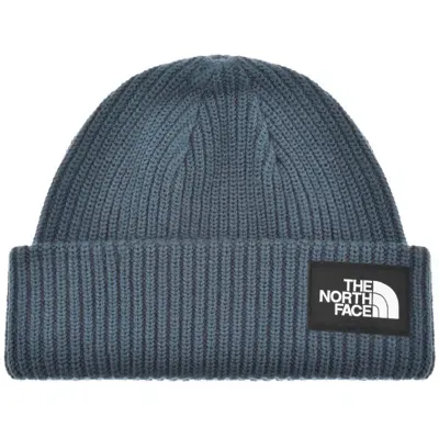 The North Face Salty Lined Beanie Blue In Brown