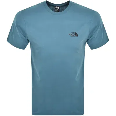 The North Face Simple Dome T Shirt Blue