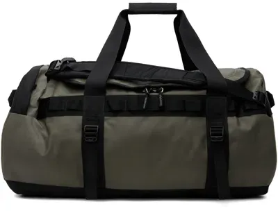 The North Face Taupe Base Camp M Duffle Bag In Taupe Grn/ Black 4wc