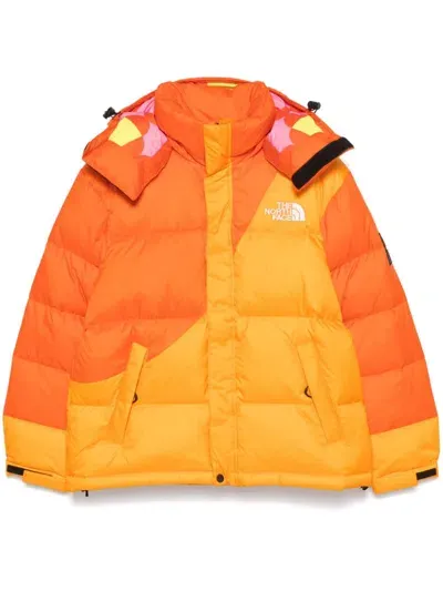 The North Face Tnf X Yinka Ilori Down Jacket In Orange