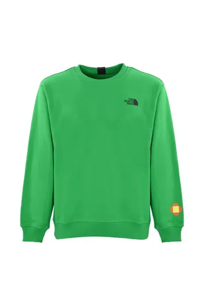 The North Face Sweat Essential Vert Prairie In Green