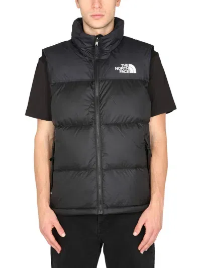 The North Face Vests With Logo In Black