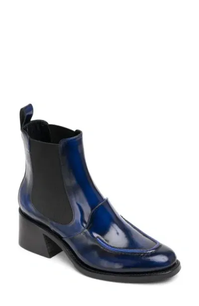 The Office Of Angela Scott Ms. Helen Chelsea Boot In Sapphire