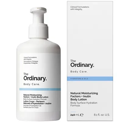 The Ordinary Natural Moisturizing Factors + Inulin Body Lotion 240ml In White