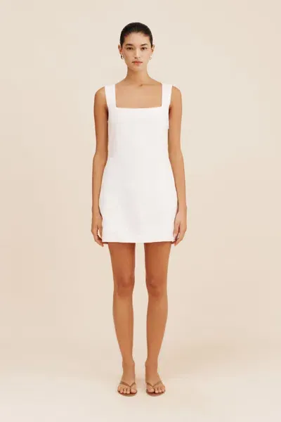 The Posse Alice Mini Dress In Ivory