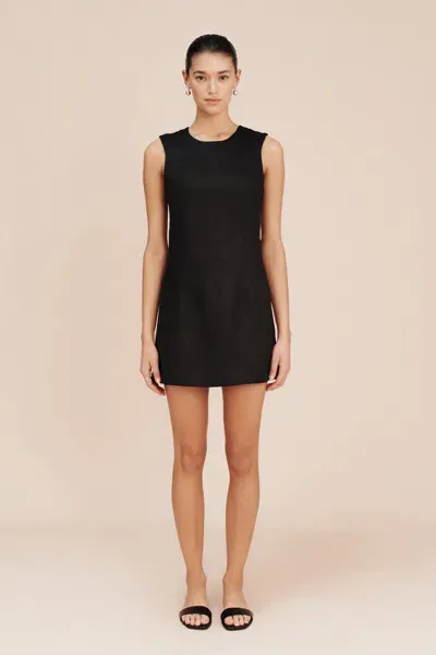 The Posse Musa Mini Dress In Black