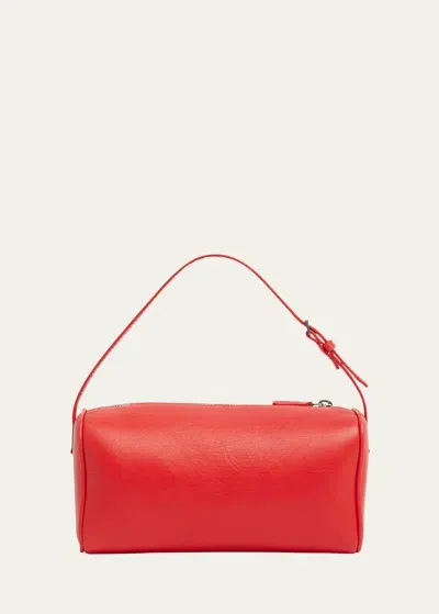 The Row 90s Lambskin Shoulder Bag In Ra Red Ans