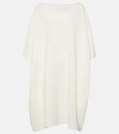 The Row Isora Oversize Maxi Dress In Off White