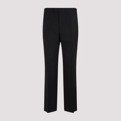 The Row Baird Pants In Blue