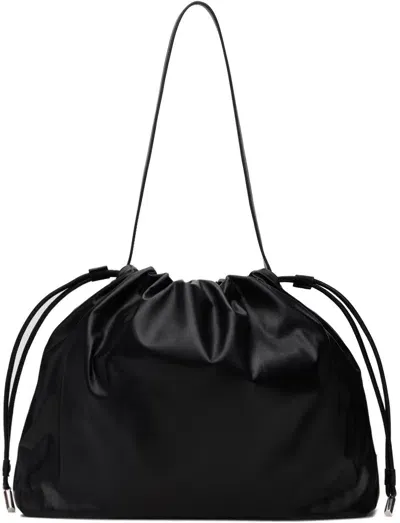 The Row Black Angy Shoulder Bag