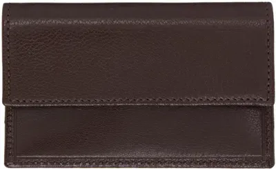 The Row Brown Two Card Holder