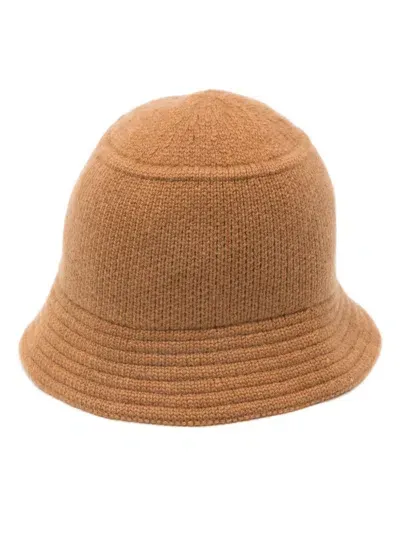 The Row Burke Bucket Hat In Brown