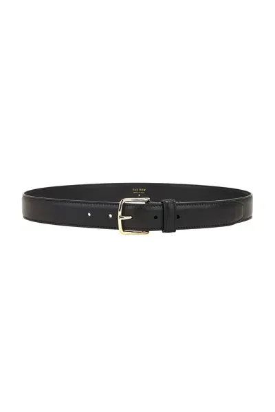 The Row Classic Belt In Black