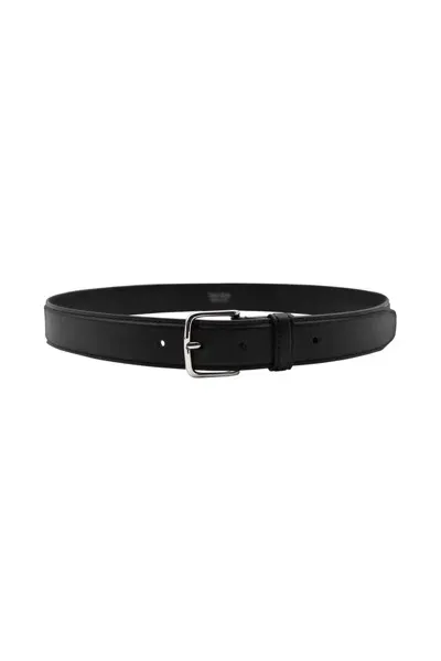 The Row Classic Buckled Belt In Black