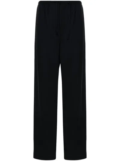 The Row Donatello Wide-leg Trousers In 27344802 - Navy