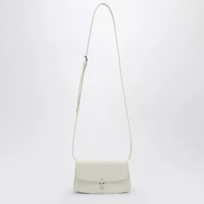 The Row E/w Sofia Ivory Leather Bag In Beige