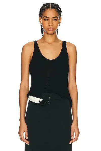 The Row Favana Top In Black