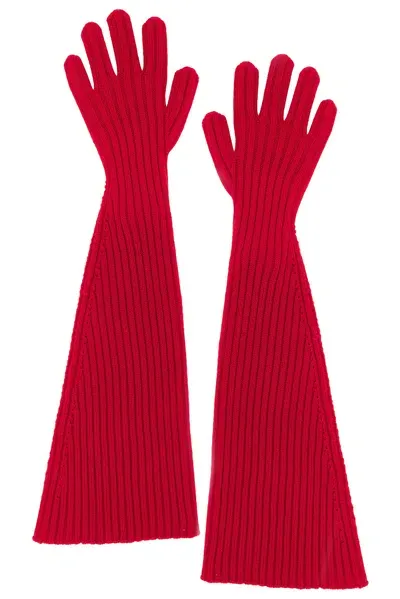 The Row Fergie Gloves In Firetruck