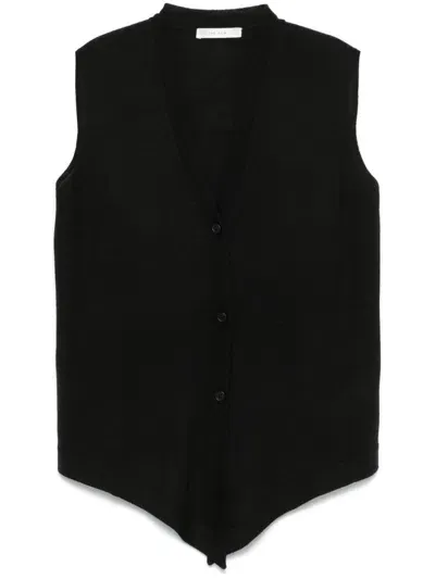 The Row Harrell Blouse In Black