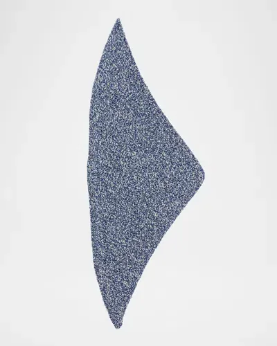 The Row Hodge Scarf In Blue  Porcelain