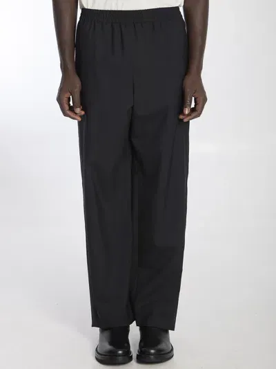 The Row Konan Trousers In Black