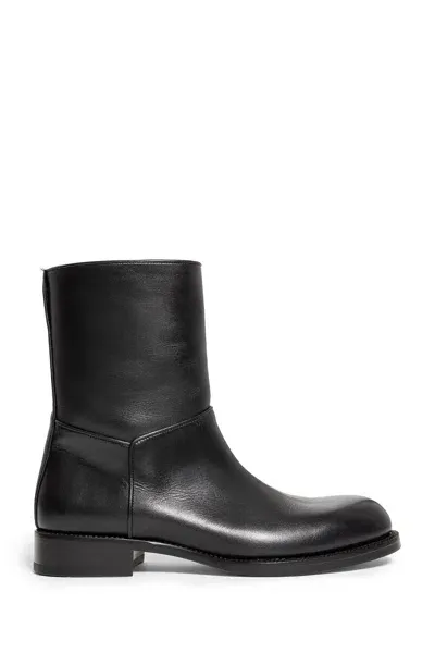 The Row Man Black Boots