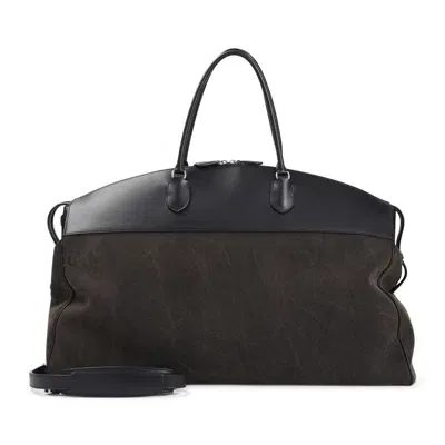 The Row Black Xl George Duffle Bag