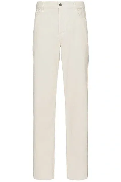 The Row Ross Pant In Off White