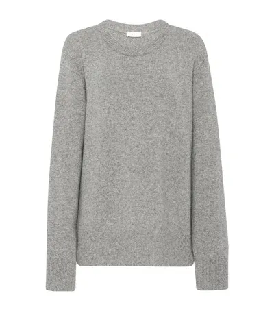 The Row Sibem Wool-cashmere Sweater In Grey