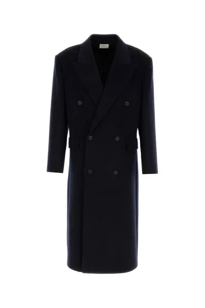 The Row Velasco Coat-42 Nd  Male In Navy