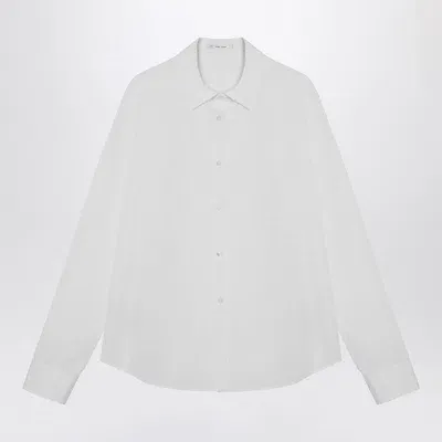 The Row White Cotton Shirt