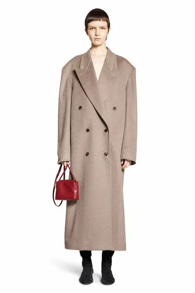 The Row Woman Beige Coats