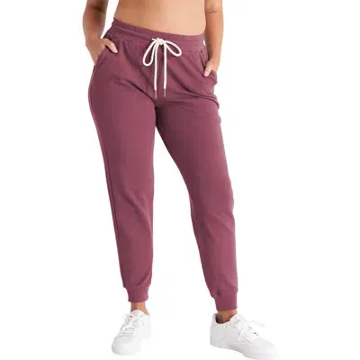 The Standard Stitch The Everyday Jogger In Plum