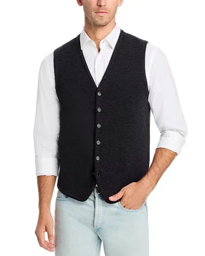 The Men's Store At Bloomingdale's Merino Wool Vest - Exclusive In Coal