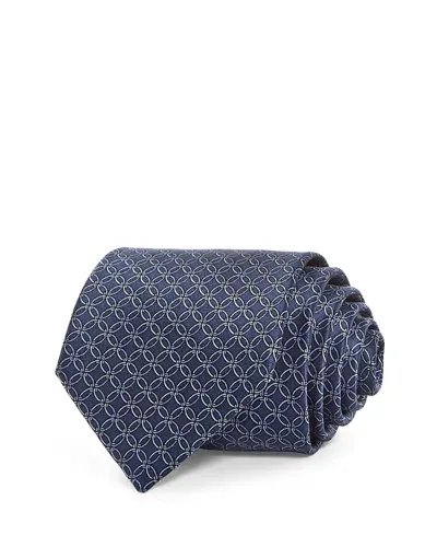 The Men's Store At Bloomingdale's Silk Classic Link Tie - Exclusive In Navy/blue