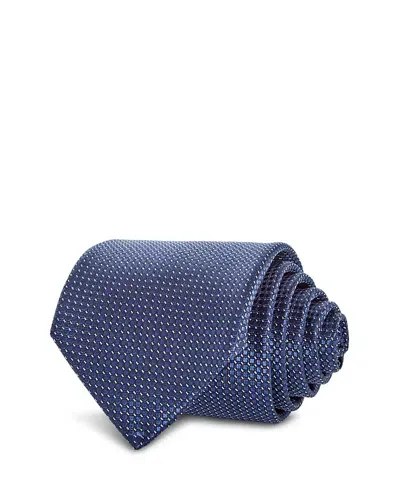 The Men's Store At Bloomingdale's Silk Classic Micro Geometric Tie - Exclusive In Blue