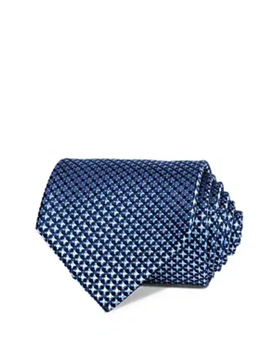 The Men's Store At Bloomingdale's Silk Woven Dot Classic Tie - Exclusive In Navy/blue