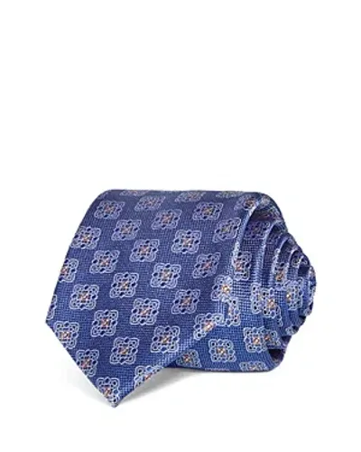 The Men's Store At Bloomingdale's Silk Classic Medallion Tie - Exclusive In Blue