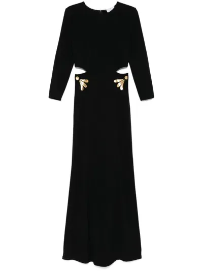 Themis Z Ino Gown In Black